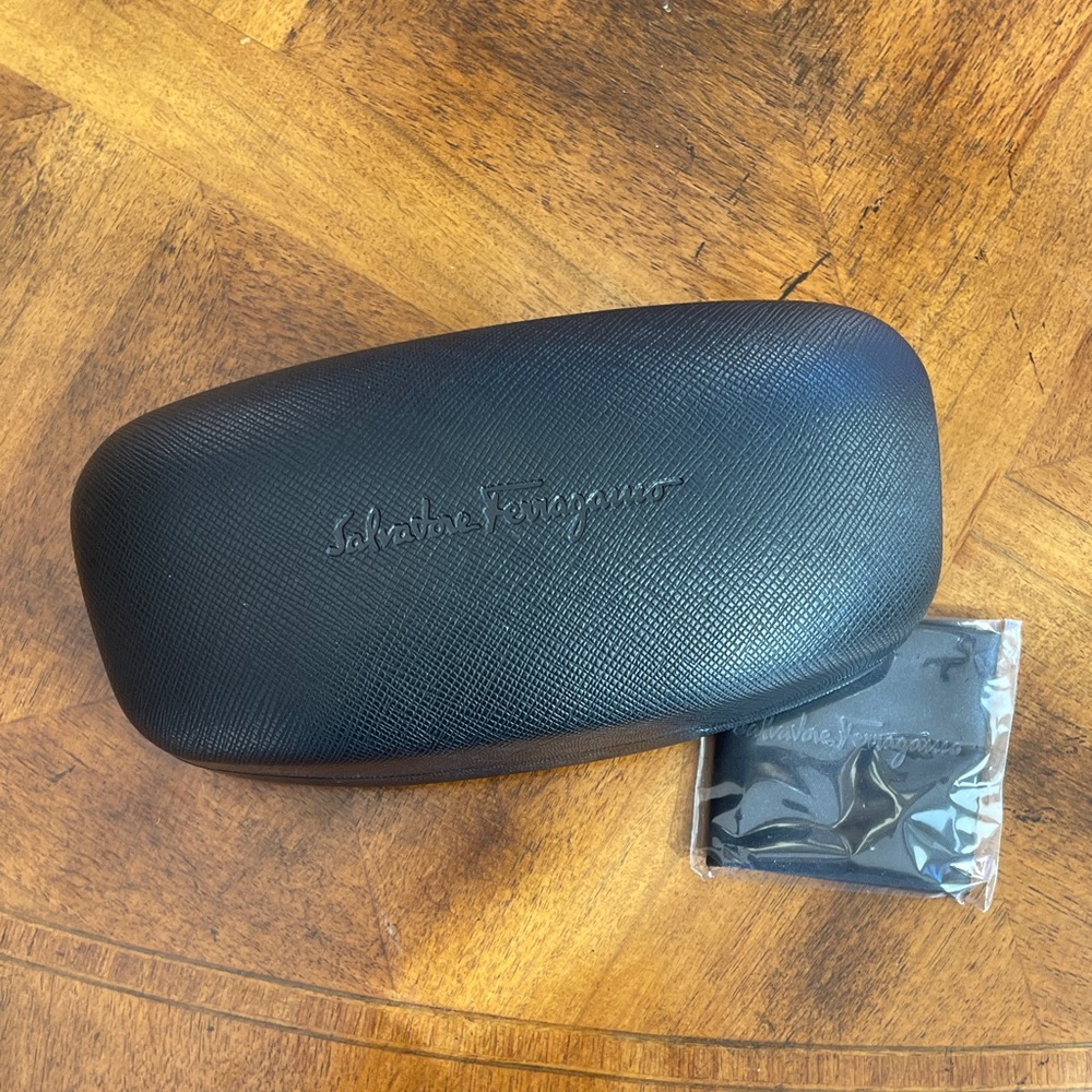 Salvatore Ferragamo Black Sunglasses Case - Picture 2 of 8
